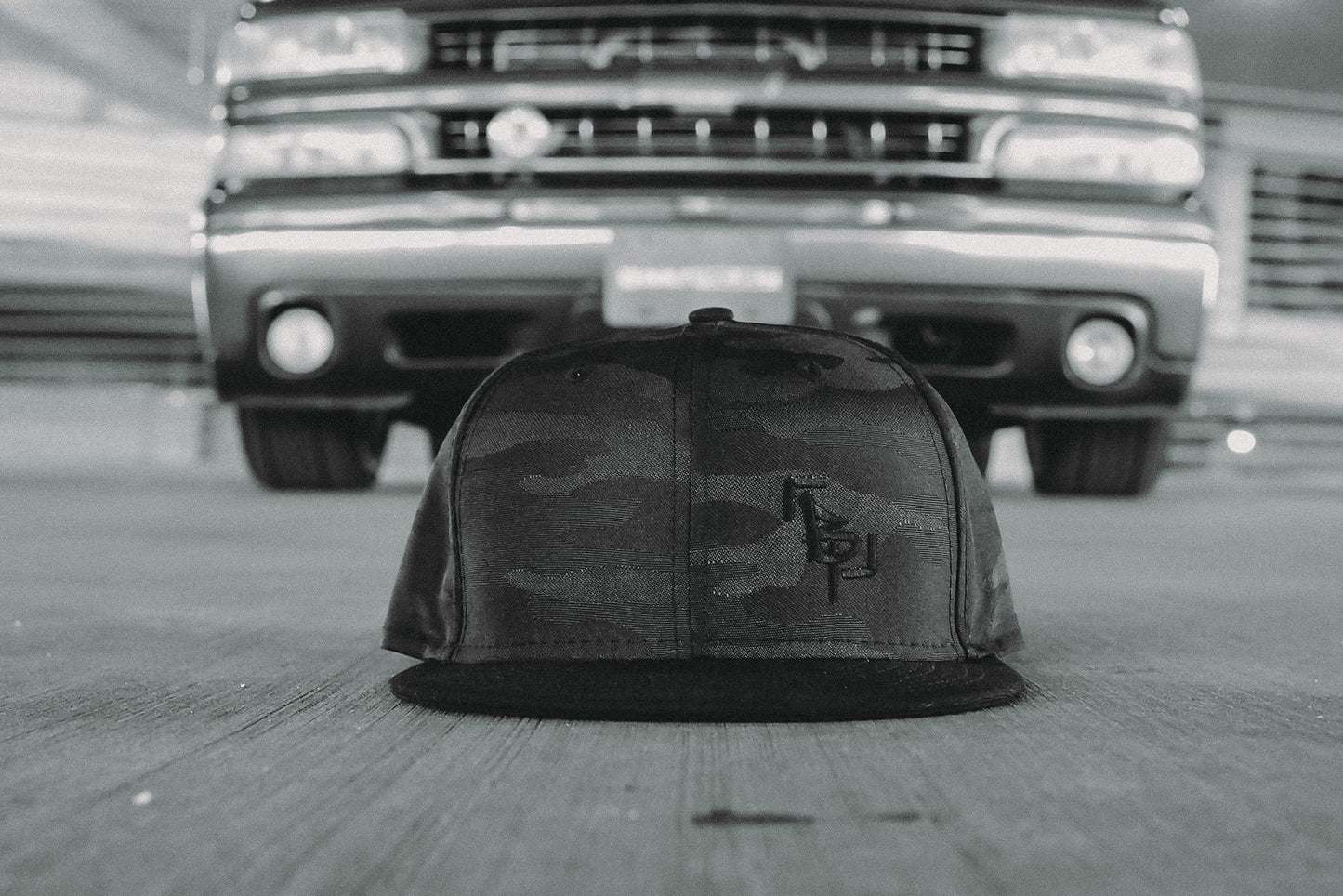 "Bp Camo" Hat - Black