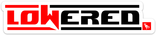 Lowered - Sticker