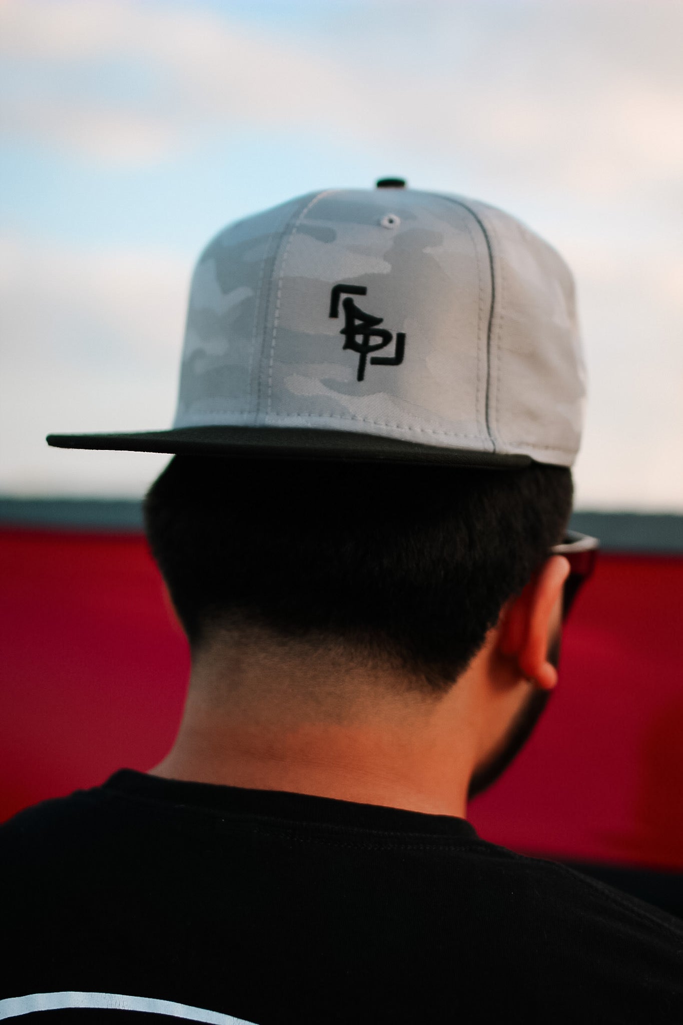 "Bp Camo" Hat - Gray/Black